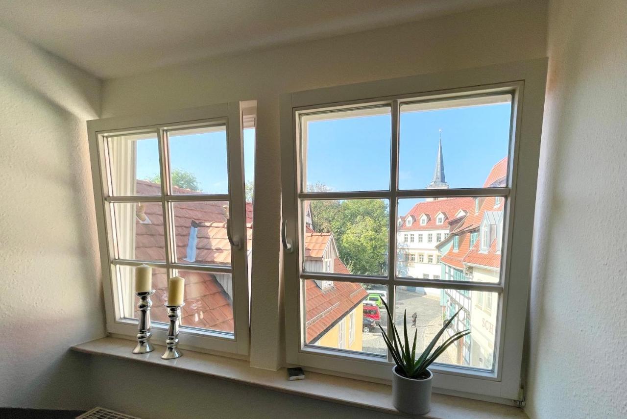 Ferienwohnung Augenblick - Stylisches Apartment In Der Besten Altstadtlage Von Erfurt Exterior foto