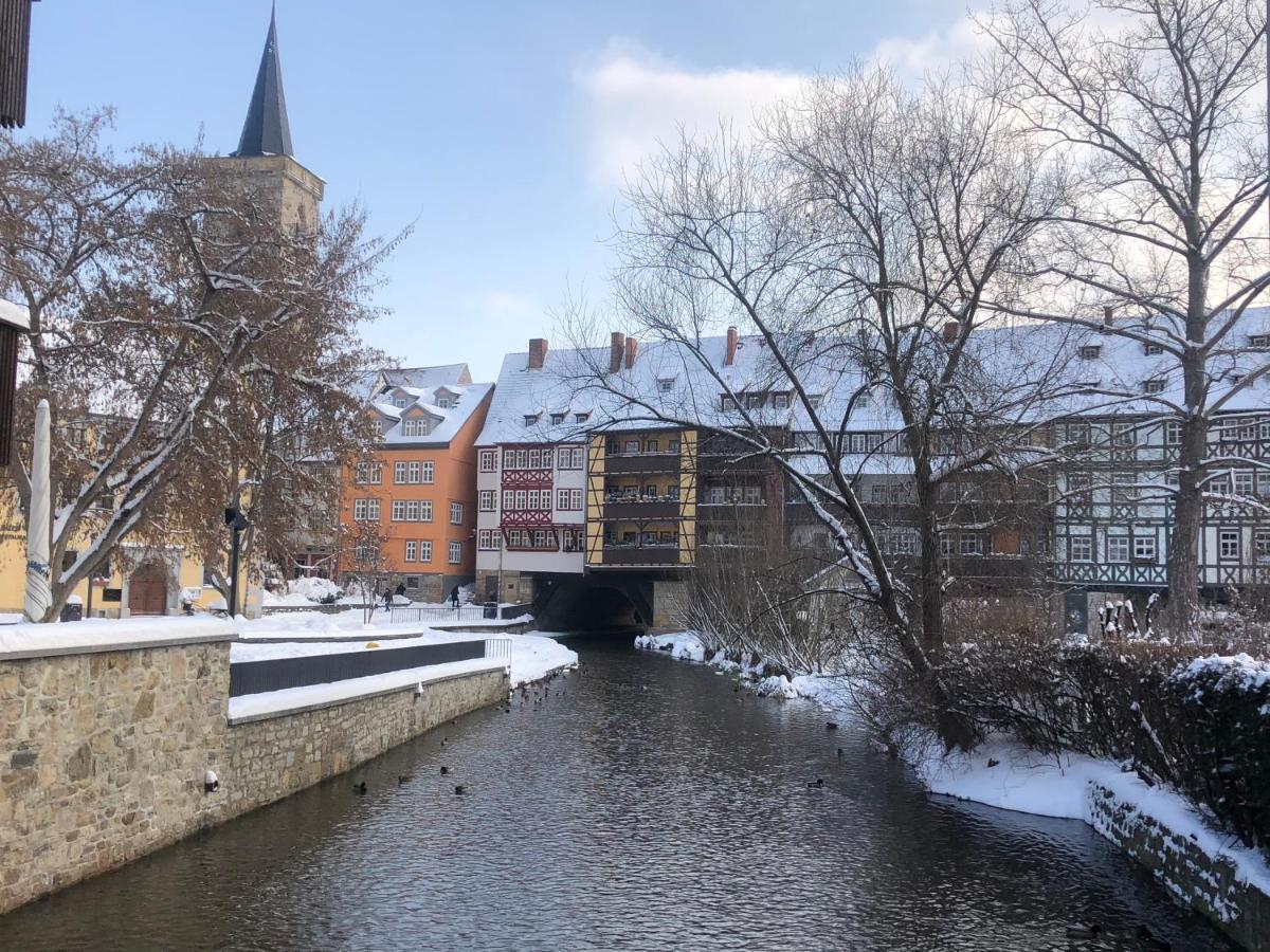 Ferienwohnung Augenblick - Stylisches Apartment In Der Besten Altstadtlage Von Erfurt Exterior foto